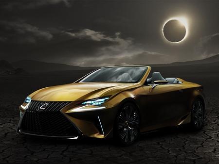 LF-C2則是概念敞篷跑車。(圖：LEXUS提供)