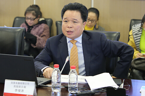 國美電器高級副總裁 李俊濤