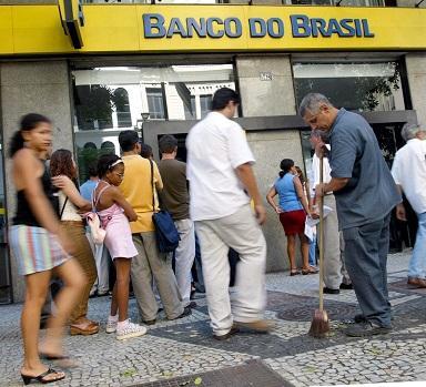 巴西銀行Banco do Brasil分行。(來源:AFP)