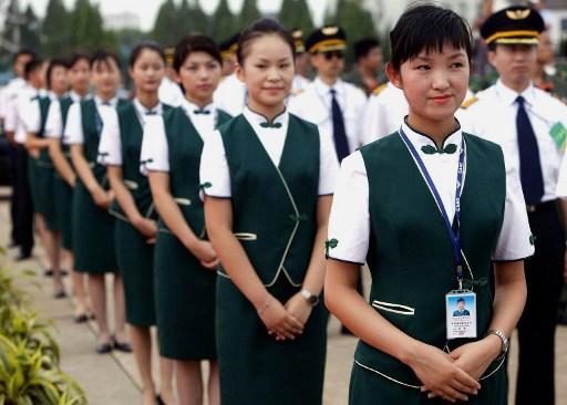 中國春秋航空(圖：AFP)