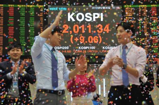 分析師認為韓股將成為今年黑馬 比中國股市還吸引人 (圖: AFP)