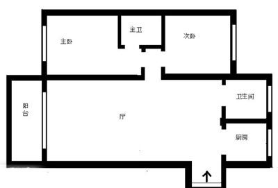 九萬打造百平裝修效果圖：先上房型圖