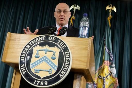 美國前財長Hank Paulson     (圖:AFP)