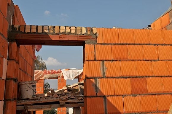 歐洲人蓋房過程