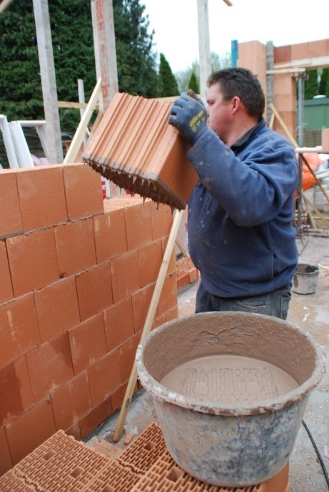 歐洲人蓋房過程