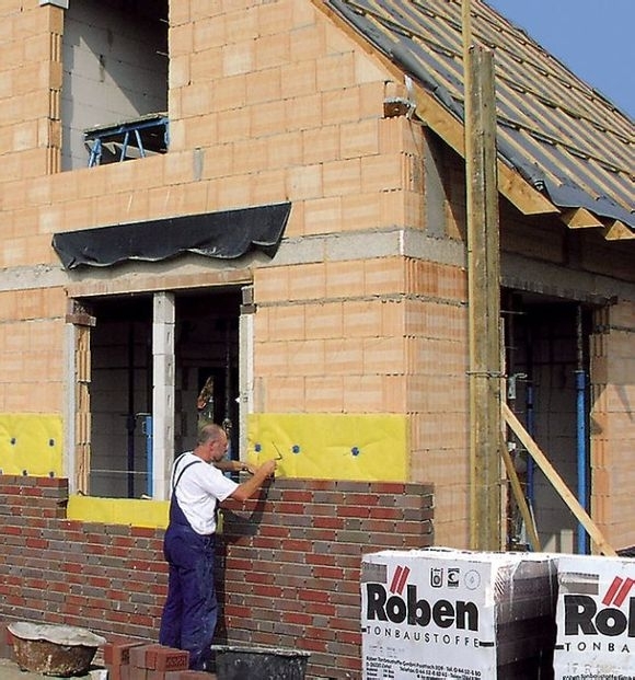 歐洲人蓋房過程