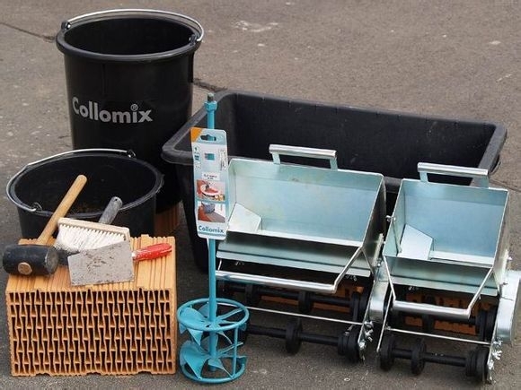 歐洲人蓋房過程