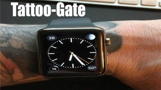 手腕有刺青的使用者恐無法正常使用Apple Watch