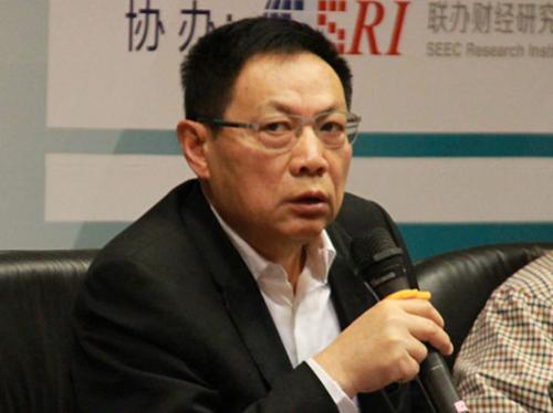 圖為中國房地產業協會副會長任志強。（來源：新浪財經）