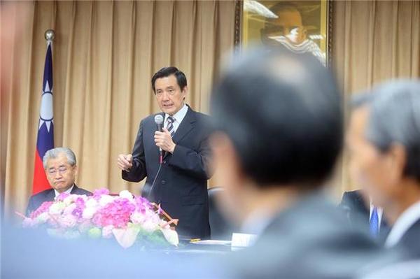總統馬英九就職7週年前夕，蘋果日報發佈民調為29%。(圖：截取自馬總統臉書)