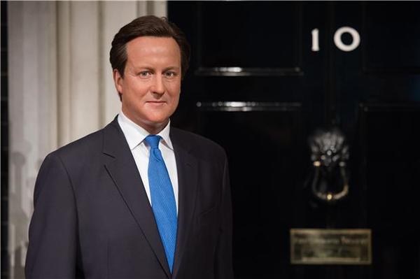 卡麥隆領導的保守黨成功延續政權，取得脫歐公投利基。 (圖:AFP)