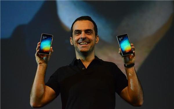 小米國際營運部門副總裁 Hugo Barra 。 (圖:AFP)