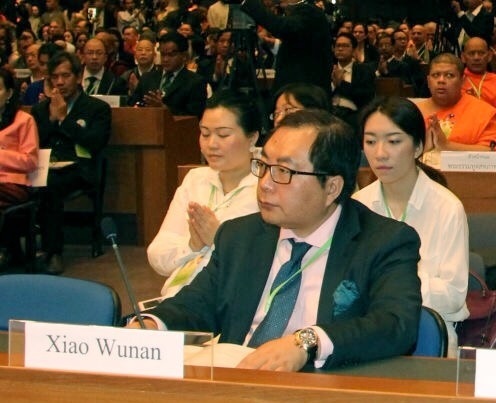 肖武男出席會議