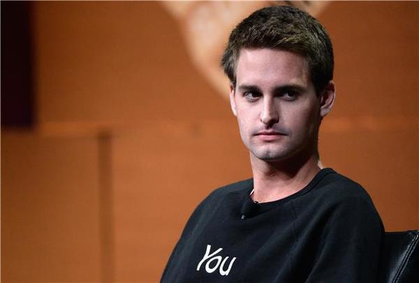 Snapchat執行長 Evan Spiegel(圖：AFP)