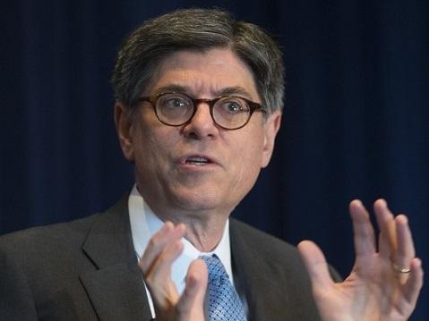 美國財政部長Lew。(圖:AFP)