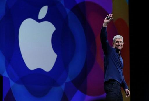 蘋果在舊金山舉辦 WWDC 年會，公布多項新消息。 (圖:AFP)