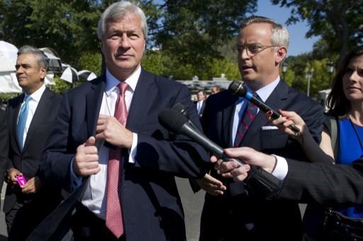 摩根大通執行長 Jamie Dimon (圖:AFP)