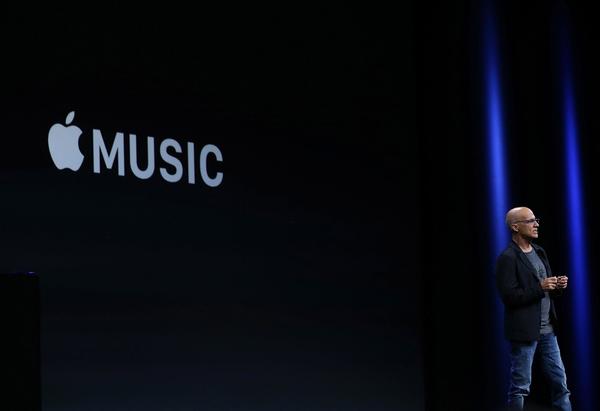 蘋果週一在 WWDC 大會上公布將推出串流音樂服務 Apple Music 。 (圖:AFP)