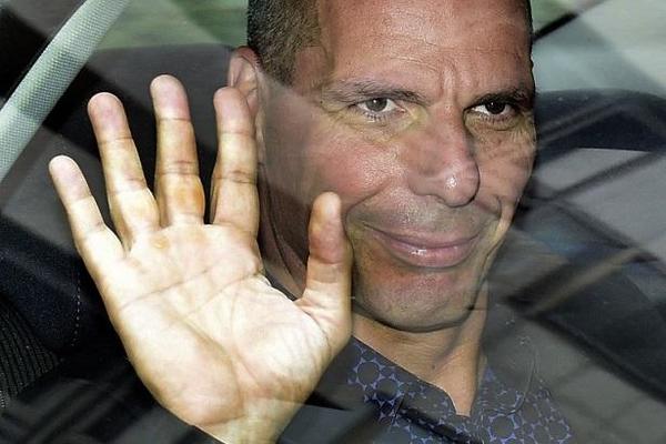 希臘財長Varoufakis。(圖:AFP)