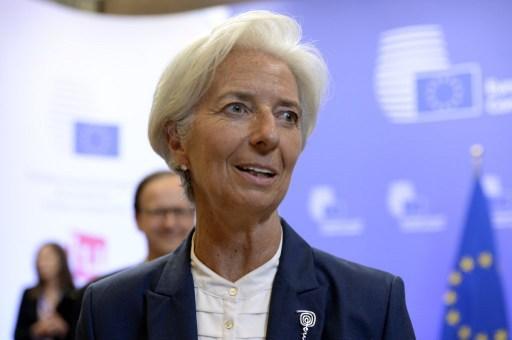 IMF 總裁拉加德 (Christine Lagarde) 。 (圖:AFP)
