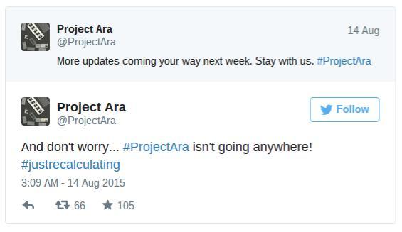 該計畫小組在推特上表示下周會有更新消息