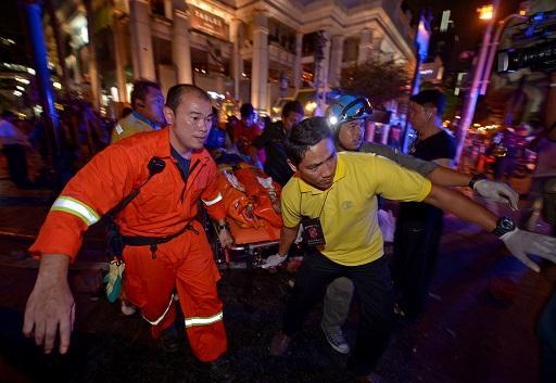 泰國首都曼谷發生嚴重爆炸案 (圖: AFP)