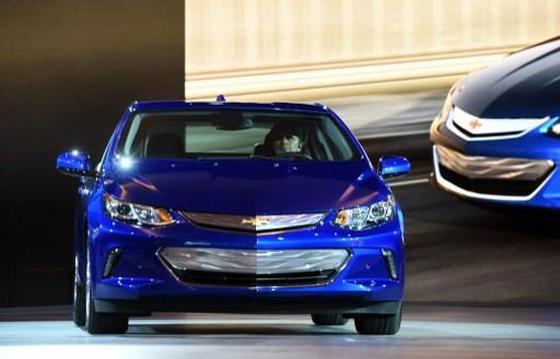 通用汽車近期召回舊款油電混合車 Chevrolet Volt 進行軟體更新作業 (圖:AFP)
