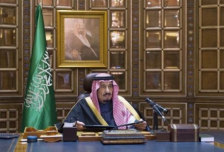 沙烏地阿拉伯國王薩勒曼。(來源：AFP)