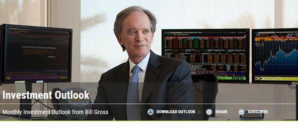 債券之王葛洛斯 (Bill Gross)　圖片來源：Janus