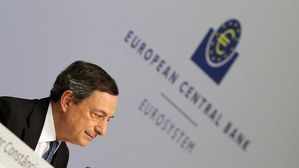 歐洲央行 (ECB) 總裁德拉吉 (Mario Draghi)　資料圖片：afp