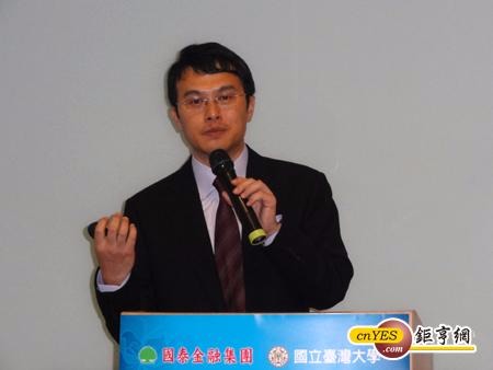 國泰台大產學合作團隊主持人徐之強。(鉅亨網記者陳慧菱攝)