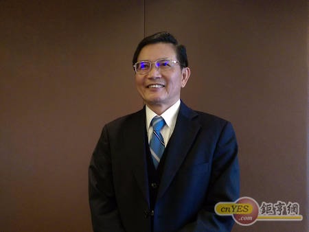 南亞科總經理李培瑛宣布今年將發放員工分紅。(鉅亨網記者楊伶雯攝)