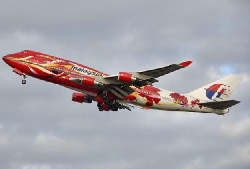 馬來西亞航空 747 型客機。(圖片來源：維基百科)