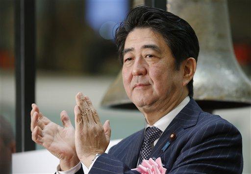 日相安倍晉三 (圖片來源：美聯社)