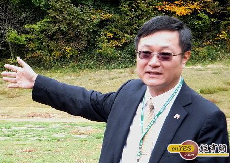 碩禾12月營收增13%連續4個月改寫歷史新高；圖為董事長陳繼仁。(鉅亨網記者尹慧中攝)