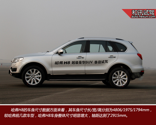 大氣實用上檔次 和訊汽車試駕長城哈弗h8四驅版