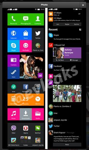 諾基亞Android手機界面類似Windows Phone 8