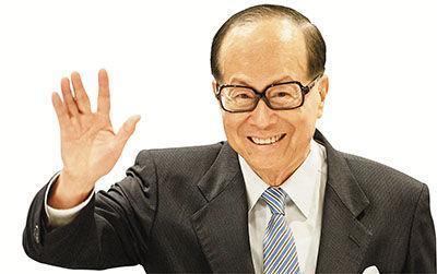 李嘉誠仍穩坐亞洲及香港首富之位。資料圖片 