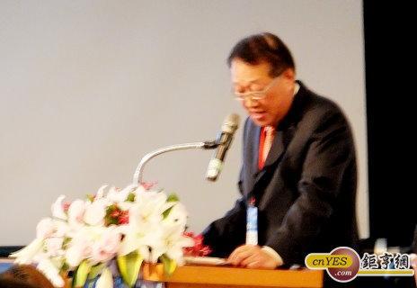 政院5G策略會議結論期間電電公會理事長郭台強提出國產設備建言。(鉅亨網記者尹慧中攝)