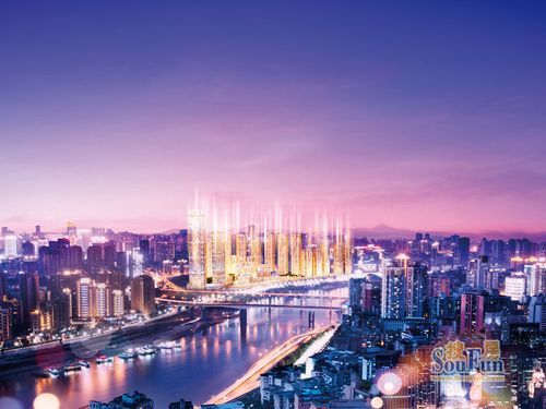 御龍天峰效果圖整體夜景效果圖 御龍天峰效果圖整體夜景效果圖