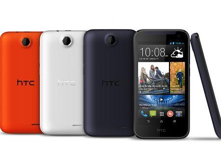 HTC Desire 310將於四月起在台灣市場，陸續透過電信合作夥伴推出。(圖：宏達電提供)