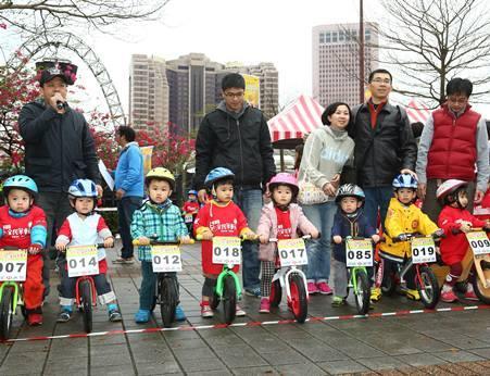 Push Bike兒童滑步車大賽，小選手可愛模樣好吸睛。