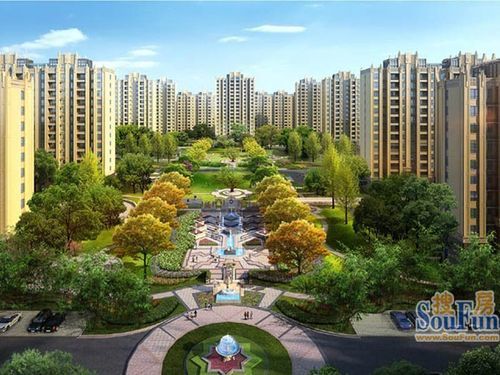 農房萬盛金邸效果圖景觀效果圖