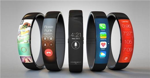 iWatch 示意圖     (圖取自Mashable)