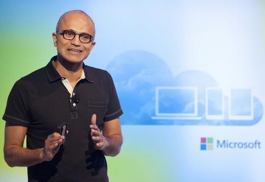 微軟新執行長納德拉（Satya Nadella）