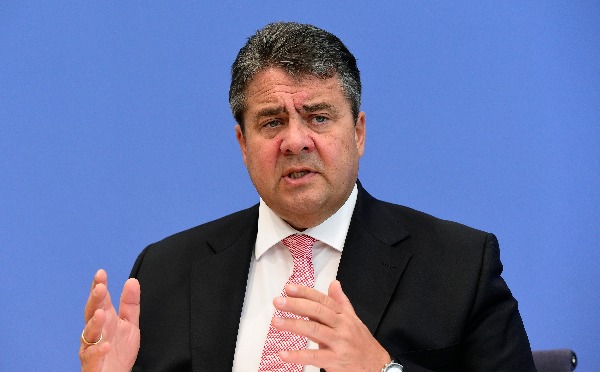 現任德國副總理、德國聯邦經濟部長的 Sigmar Gabriel　圖片來源：afp