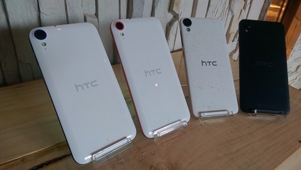 宏達電推HTC Desire 830與HTC Desire 825設計活潑。(鉅亨網記者楊伶雯攝)