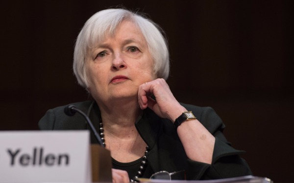 美國聯準會 (Fed) 主席葉倫 (Janet Yellen)　圖片來源：afp