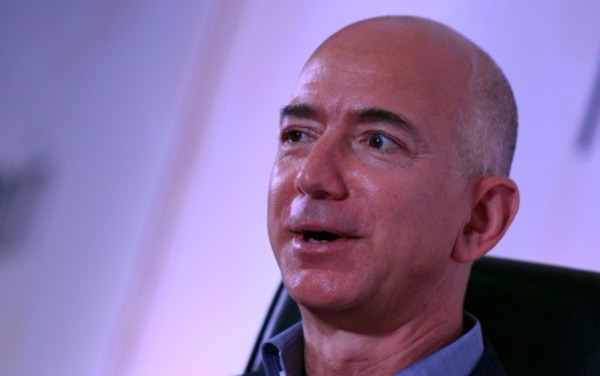 Amazon 執行長 Jeff Bezos 。 (圖:AFP)