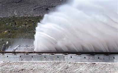 當地時間5月11日，「管道高鐵」首次測試成功。 圖片來源：中新網